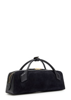 Alaïa Le Teckel Suede Clutch - Navy - One Size