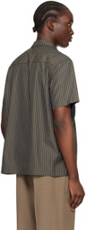 Saturdays NYC Brown Bruce Shirt