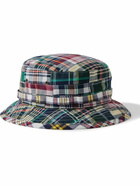 Beams Plus - Throwing Fits Patchwork Checked Cotton Bucket Hat