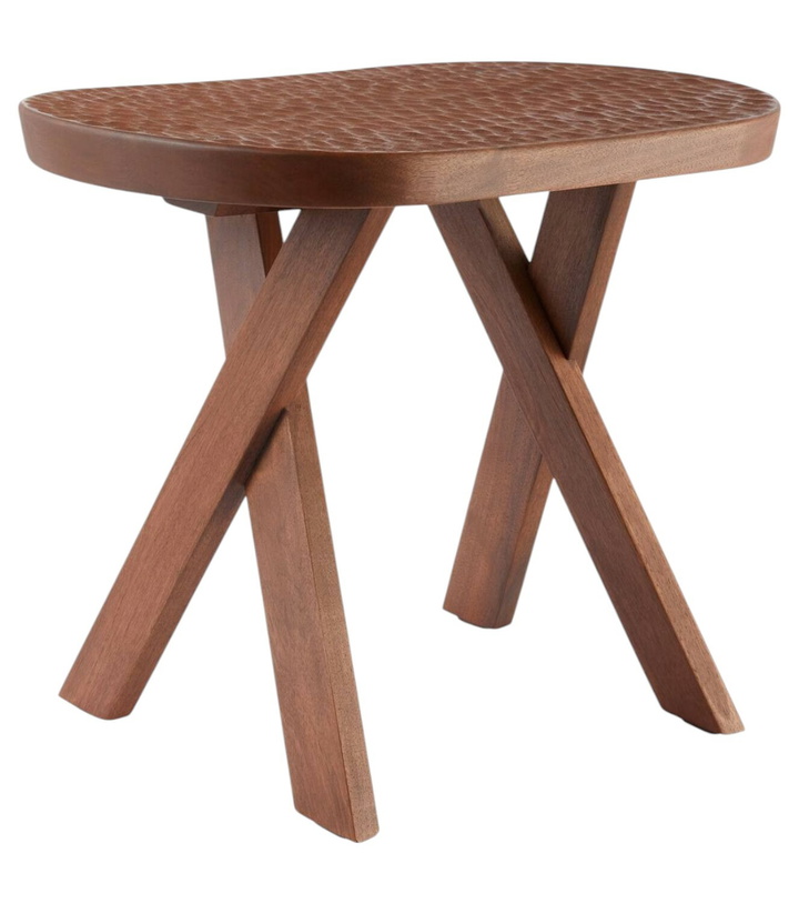 Photo: Zanat Touch Pill walnut stool by Studioilse