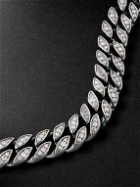 DAVID YURMAN - Sterling Silver Diamond Bracelet