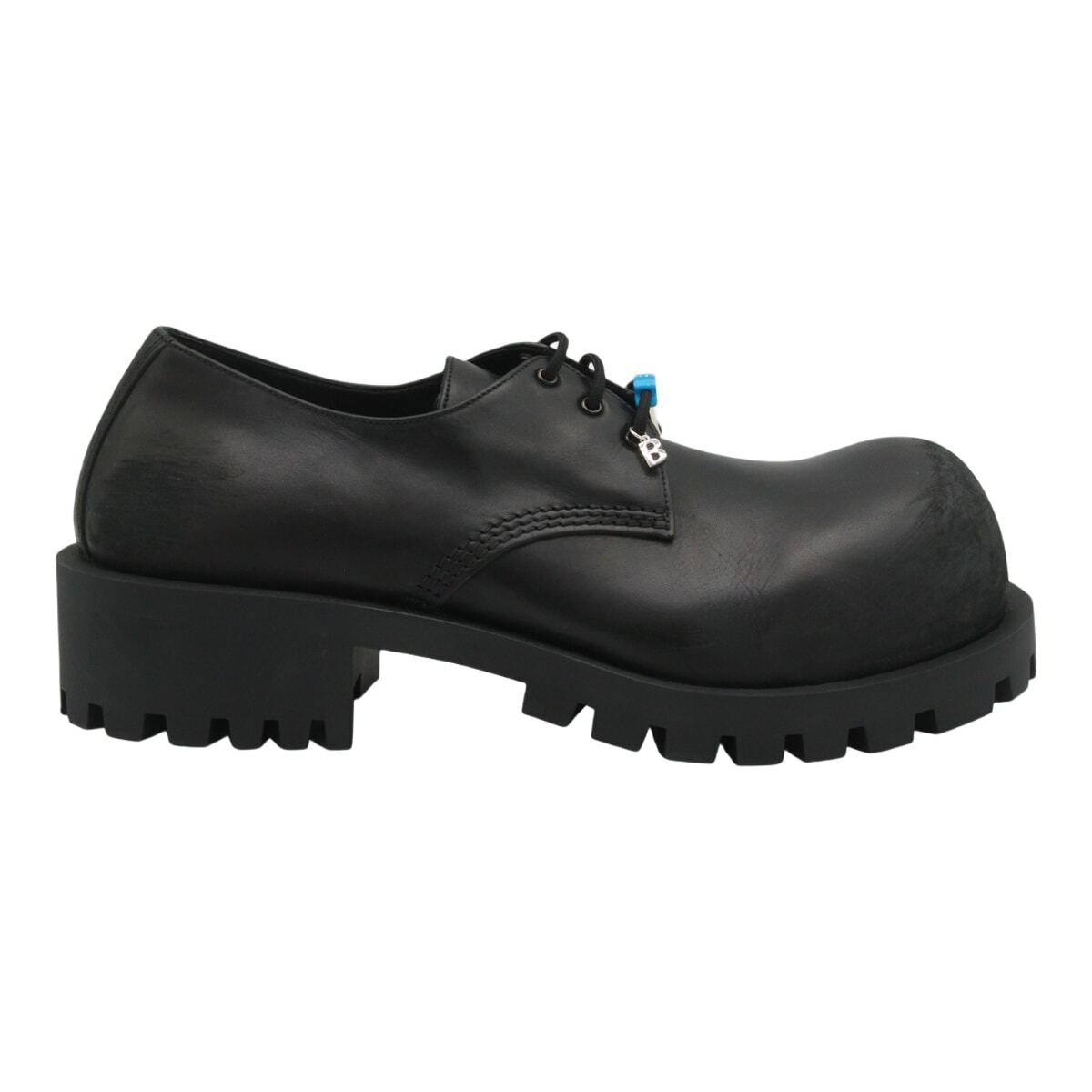 靴 balenciaga sergent derby Balenciaga Sergent 20mm Derby Black Men's - 701393WBD401000 - US