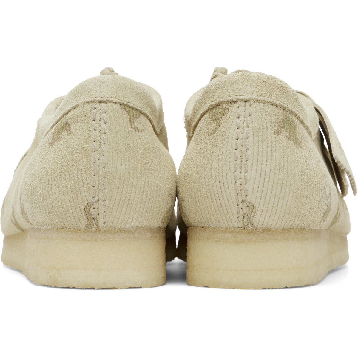 Clarks Originals Beige Wallabee Derbys
