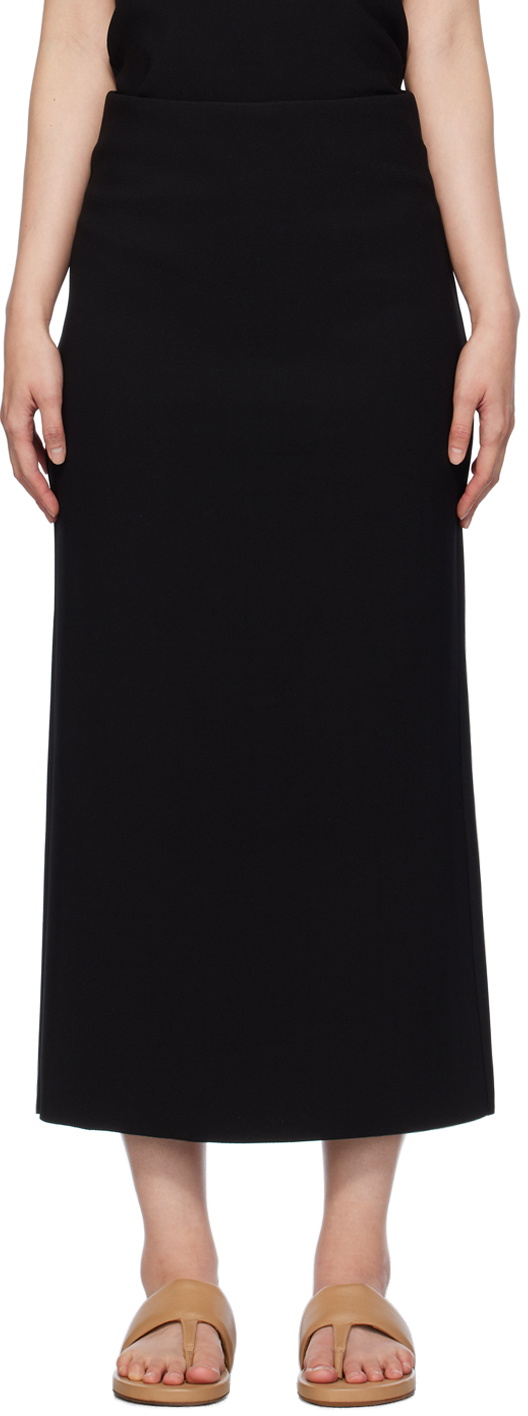 Birrot SSENSE Exclusive Black H Maxi Skirt