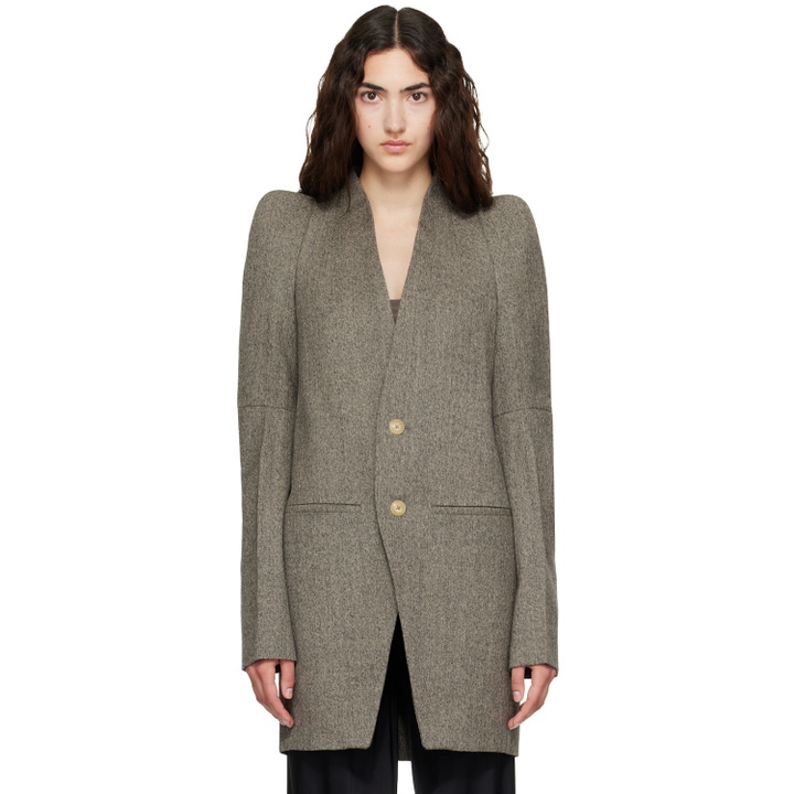 Photo: Rick Owens Gray Tower Metro Blazer