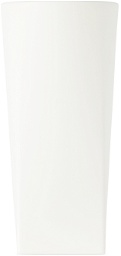 MENU White Ignus Flameless Candle, 20 cm