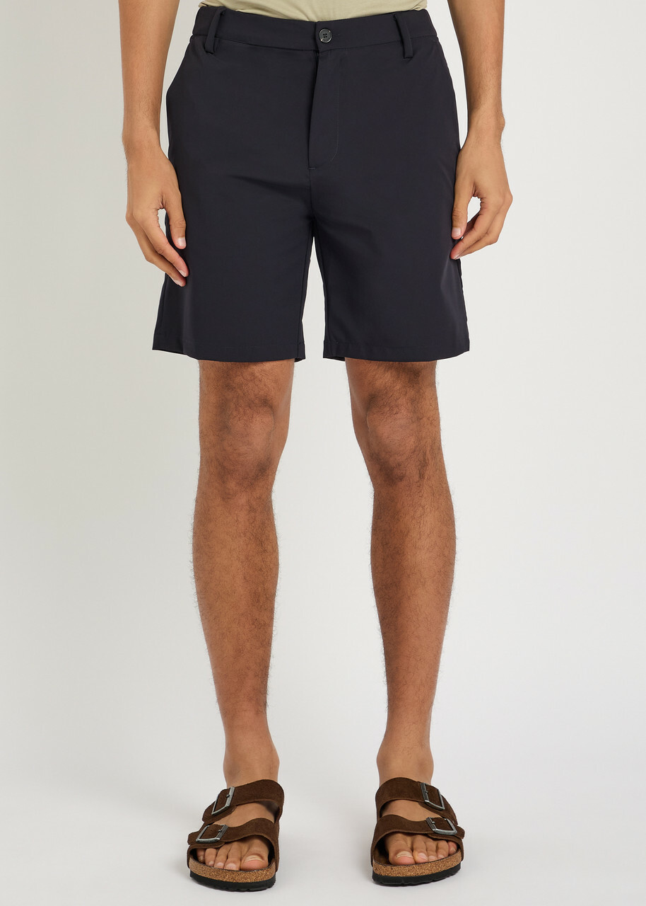 Raith Luiz Hybrid Stretch-jersey Shorts Navy