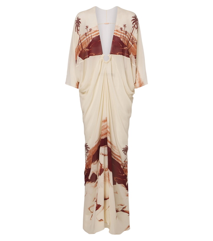 Photo: Johanna Ortiz Printed georgette kaftan