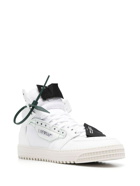 OFF-WHITE - 3.0 Off Court Leather Sneakers