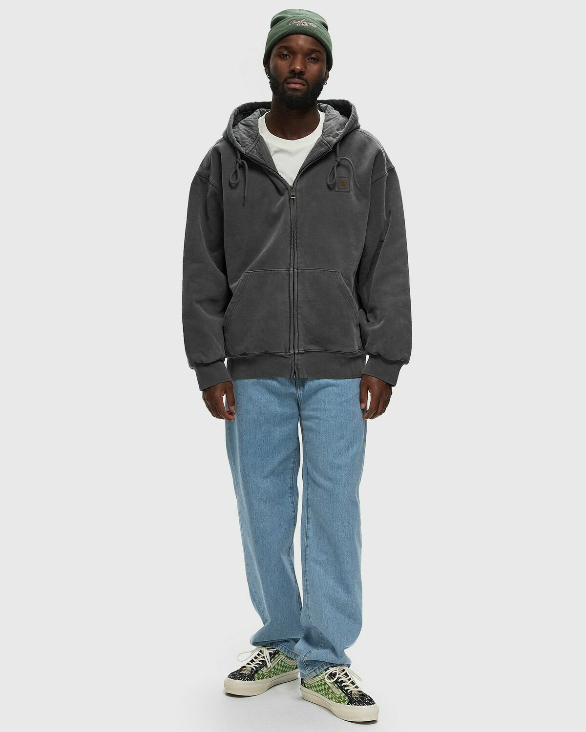 Carhartt Wip Hooded Vista Jacket Grey Hoodies/Zippers