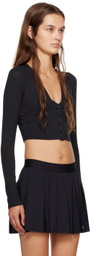 Alo Black Whisper Cardigan