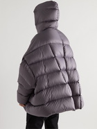 Rick Owens - Peter Quilted Shell Hooded Down Jacket - Purple