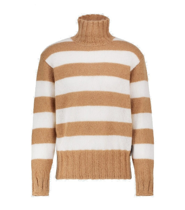 Photo: Fendi Striped mohair-blend sweater