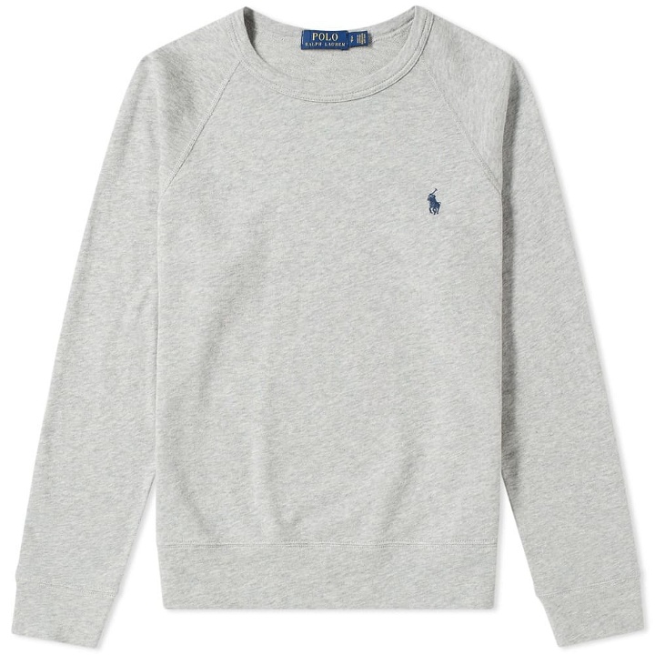 Photo: Polo Ralph Lauren Washed French Terry Crew Sweat Green