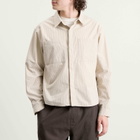 Bound Men's Lordelo Stripe Longsleeve Shirt in Ecru