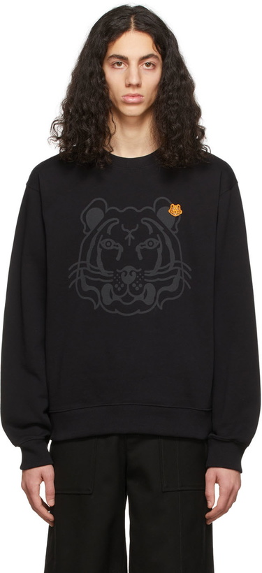 Photo: Kenzo Black Tiger Classic Sweatshirt