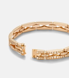 Bvlgari B.zero1 18kt rose gold bracelet with diamonds