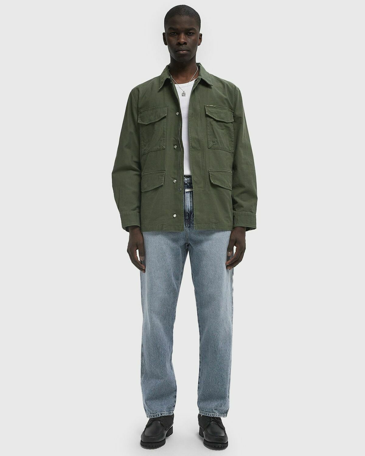 CLOSED FIELD JACKET Green Mens Coat