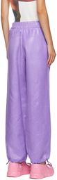 JW Anderson Purple Coated Trousers