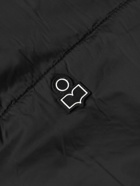 Isabel Marant - Dilyam Oversized Logo-Appliquéd Padded Quilted Shell Jacket - Black
