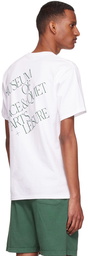 Museum of Peace & Quiet White Cotton T-Shirt