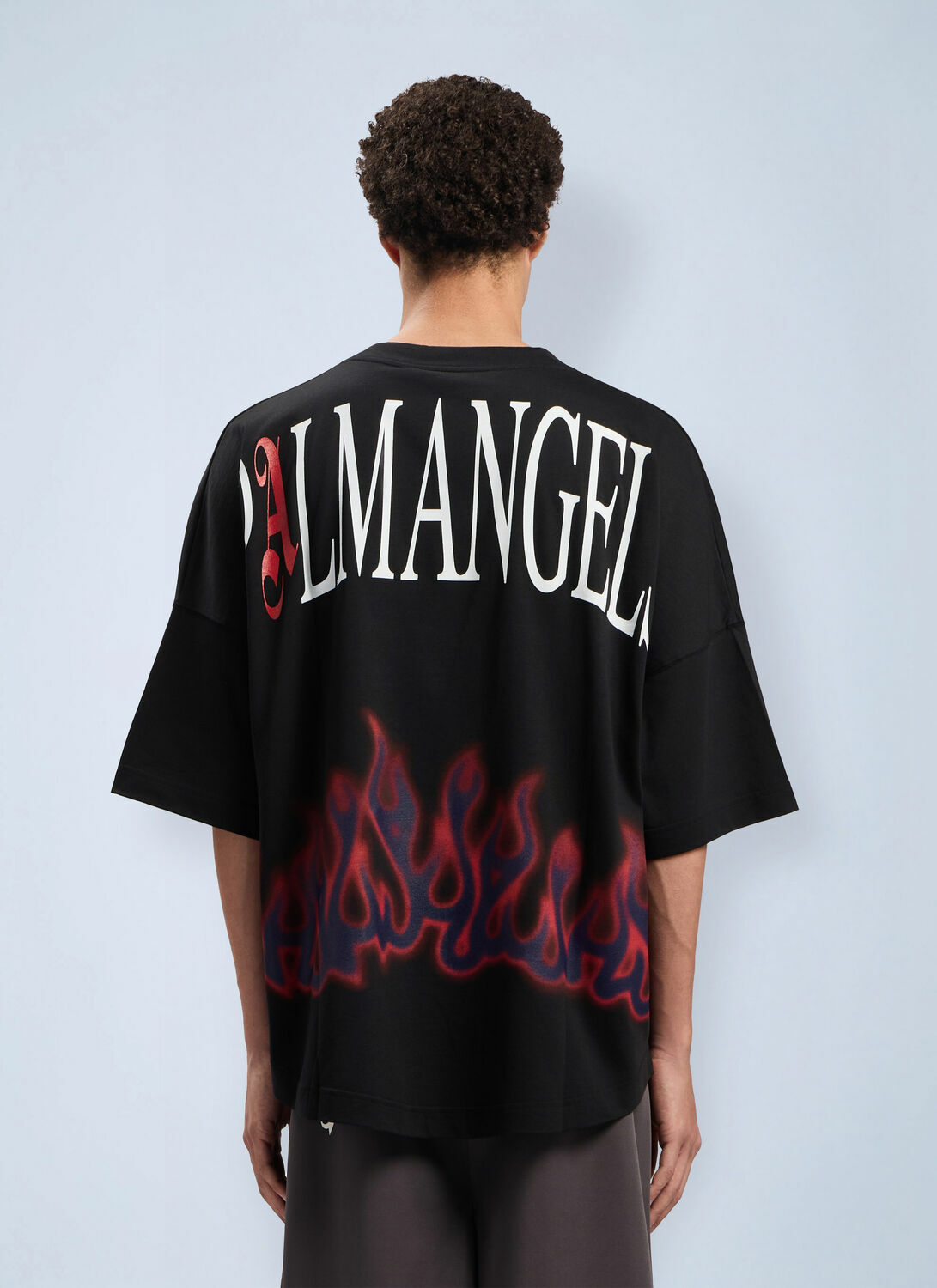 Palm Angels Flames Over T-Shirt