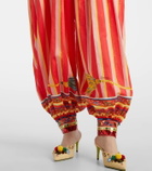 Dolce&Gabbana Printed cotton jumpsuit