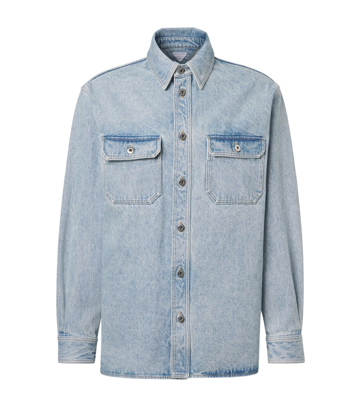 Photo: Bottega Veneta Denim overshirt