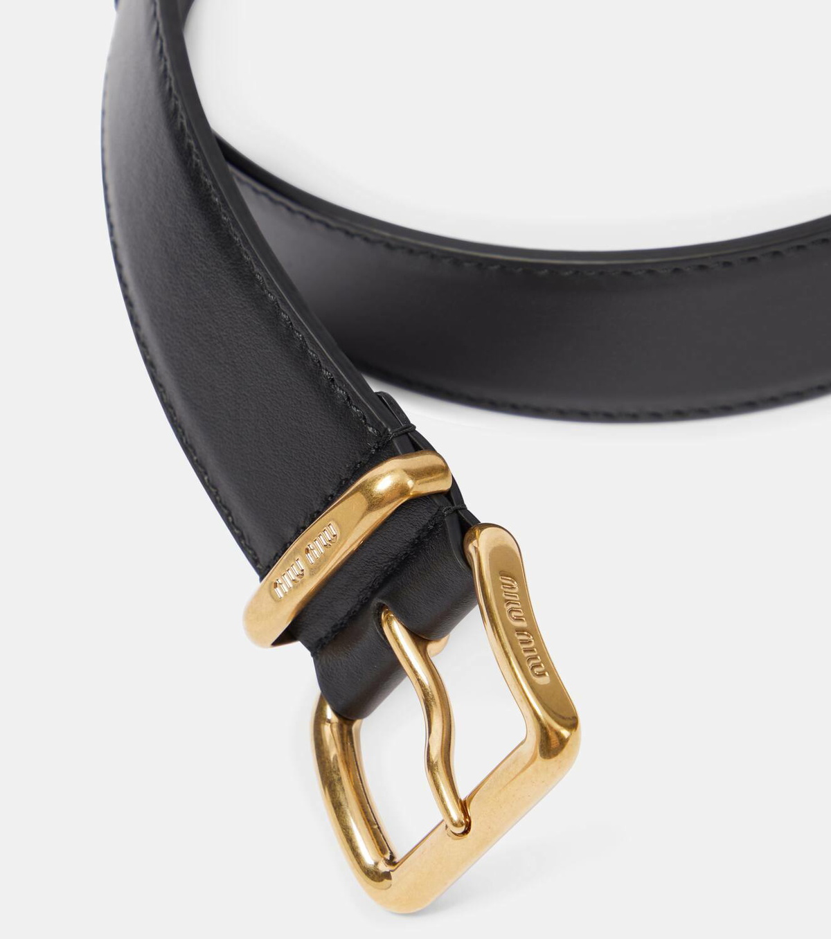 Miu Miu Leather belt Miu Miu