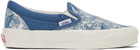 Vans Blue OG Classic Slip-On LX Sneakers