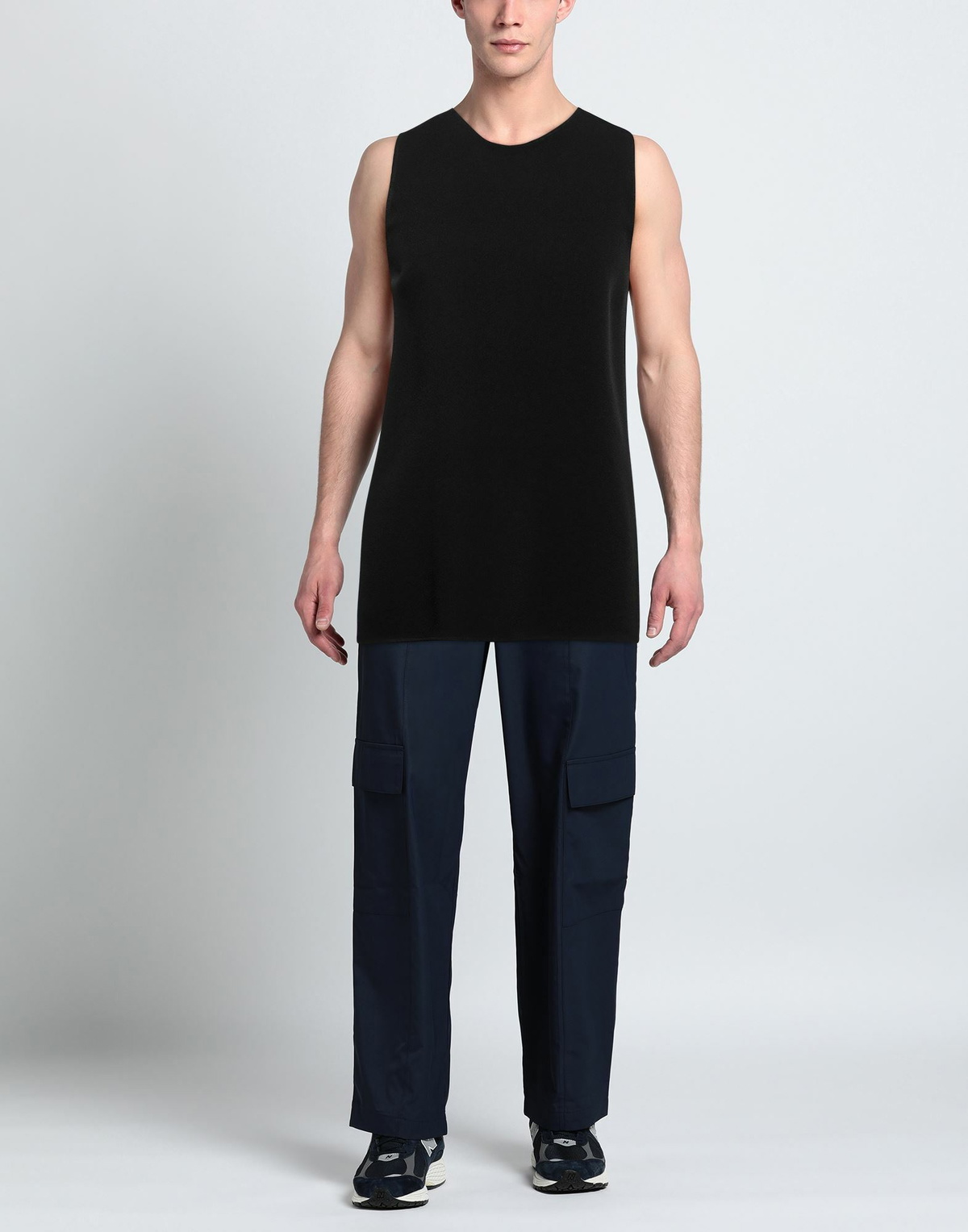 Jil Sander Mens T-shirt in Black