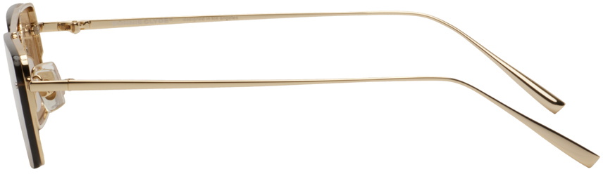 BONNIE CLYDE Gold Metal Jewel Sunglasses Bonnie Clyde