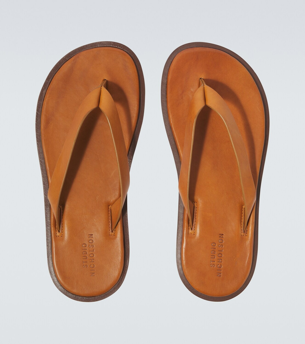 Studio Nicholson Curren leather thong sandals