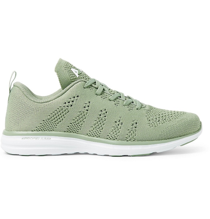 Photo: APL Athletic Propulsion Labs - Pro TechLoom Running Sneakers - Green
