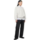 Maison Margiela Gray 4-Stitch Sweatshirt