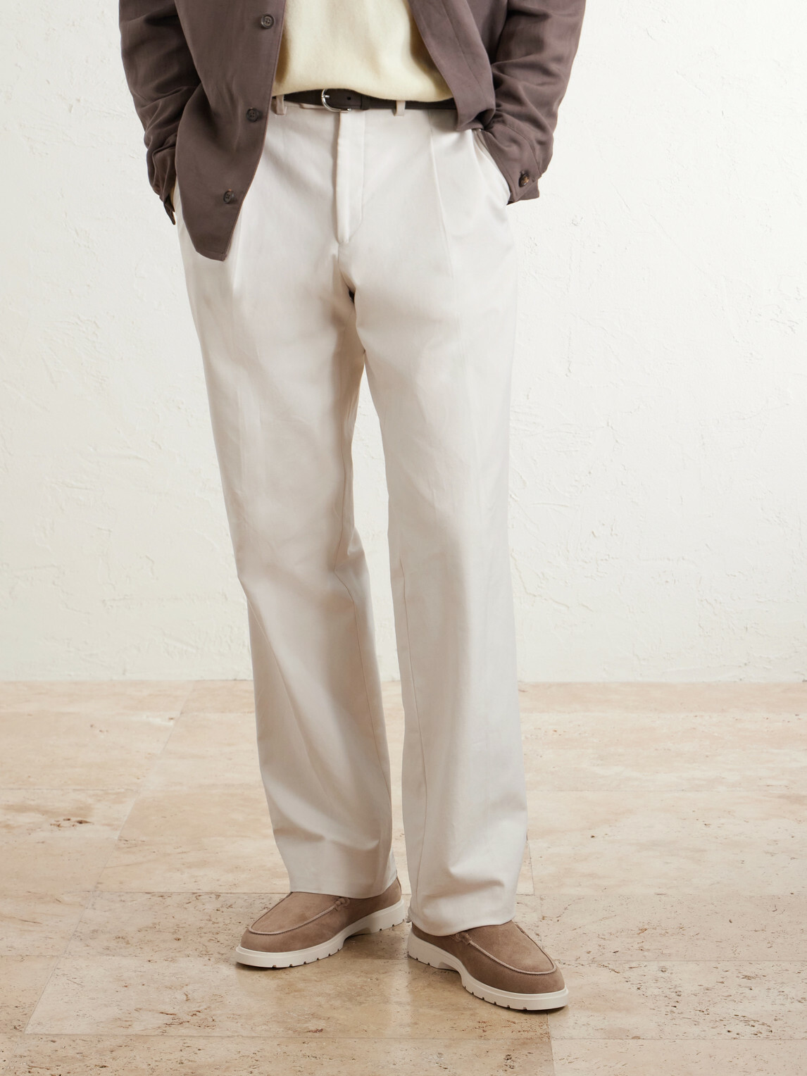 Tod's - Gommino Suede Loafers - Brown