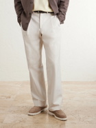 Tod's - Gommino Suede Loafers - Brown