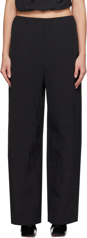 Photo: Paris Georgia Black Cocoon Trousers