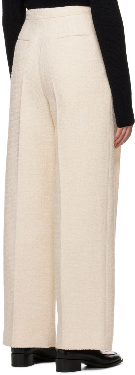 Mark Kenly Domino Tan Off-White Priscilla Trousers