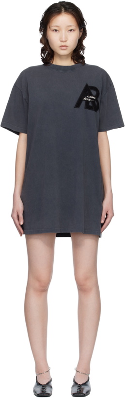 Photo: ANINE BING Gray Beth 'Anine Bing' Minidress