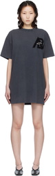 ANINE BING Gray Beth 'Anine Bing' Minidress
