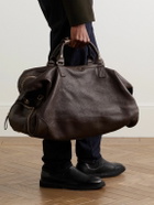 Bennett Winch - Logo-Debossed Full-Grain Leather Weekend Bag