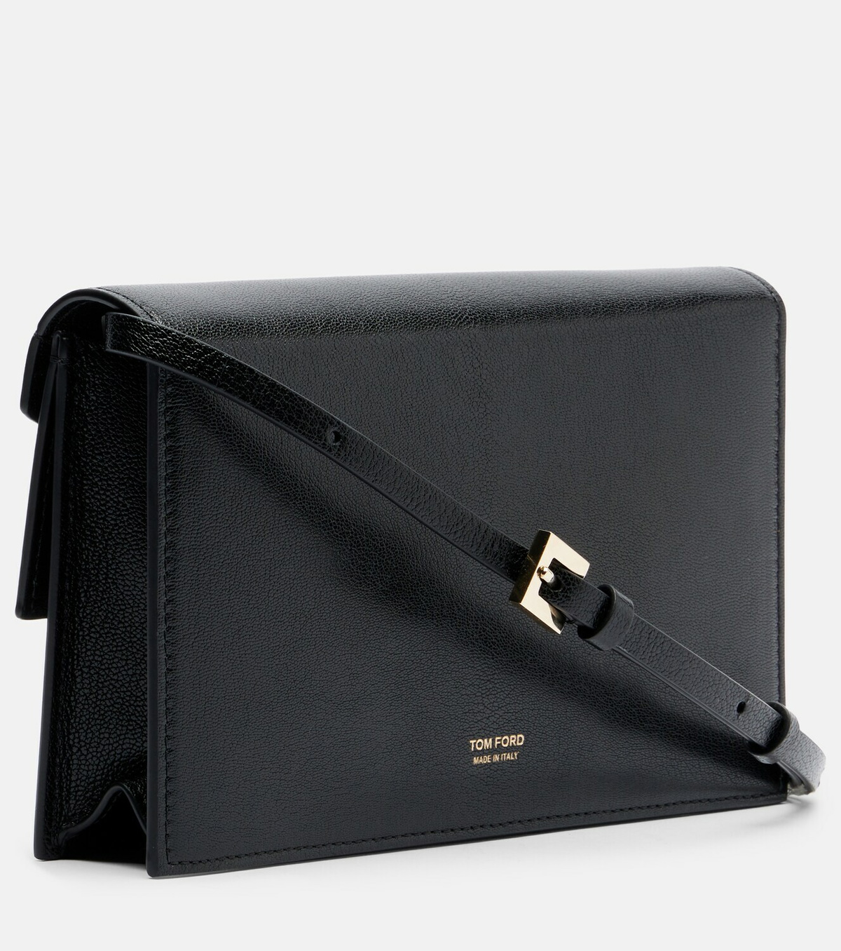 Tom Ford T Mini leather crossbody bag