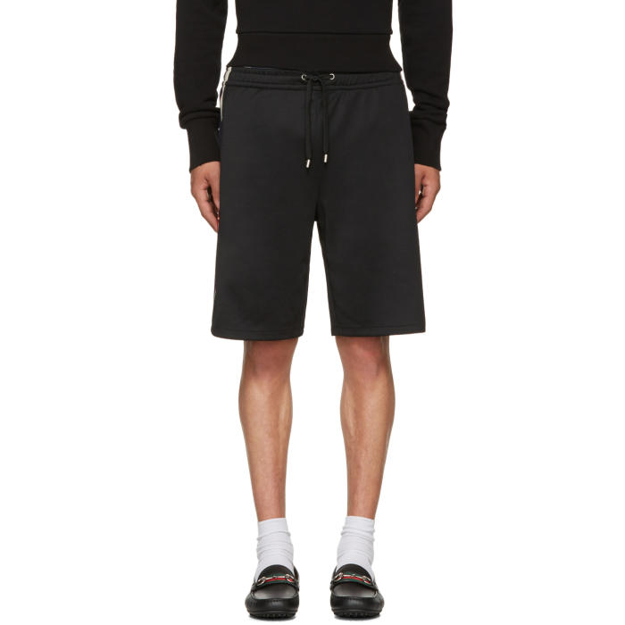 Photo: Gucci Black Logo Tape Shorts 