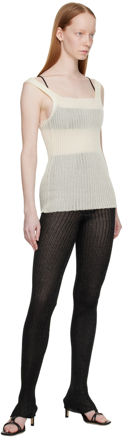 A. ROEGE HOVE Off-White Emma Tank Top