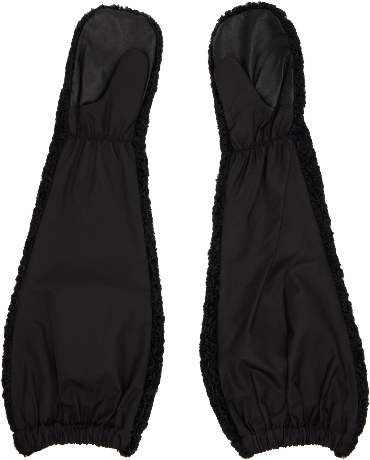 Nicklas Skovgaard SSENSE Exclusive Black Eva Mitts