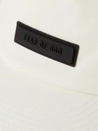 FEAR OF GOD ESSENTIALS - Logo-Appliquéd Shell Baseball Cap - White