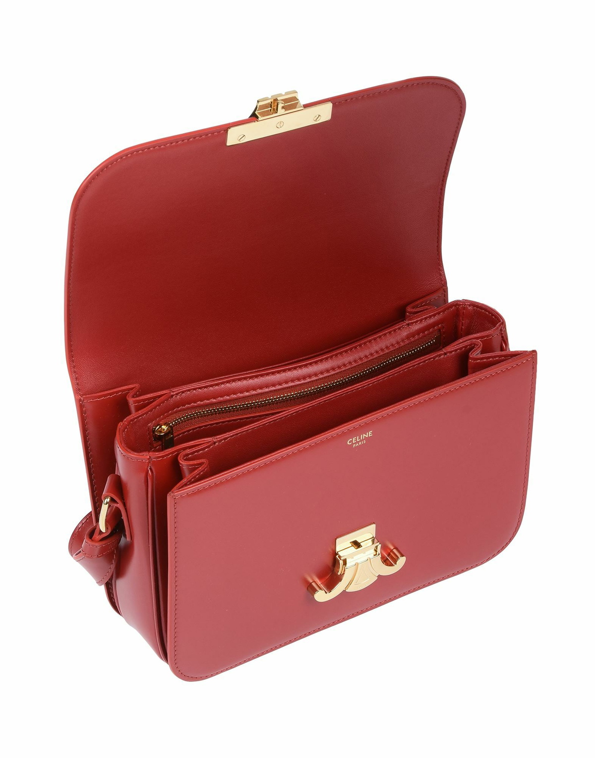 Celine Womens Cross-body bag in Red