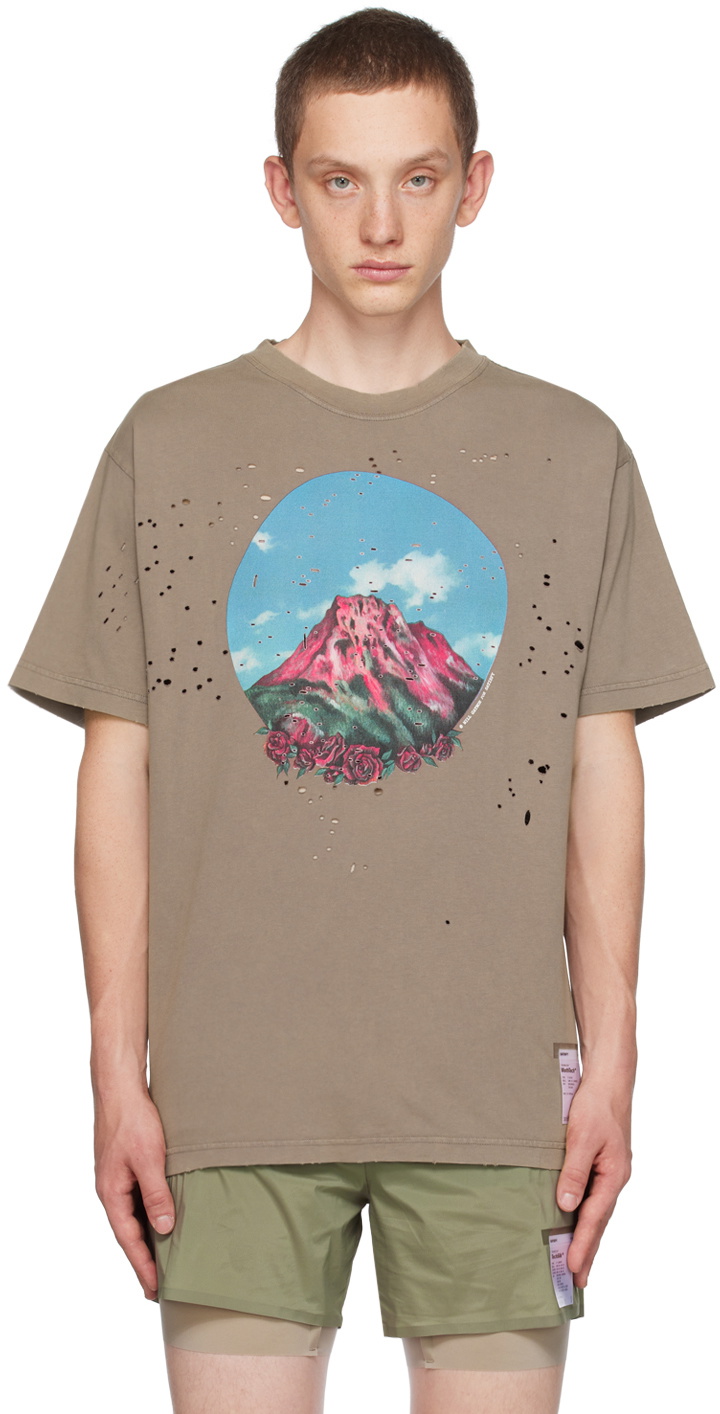 Satisfy Taupe MothTech T-Shirt