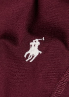Polo Ralph Lauren Logo-embroidered Cotton Pyjama Shorts Red